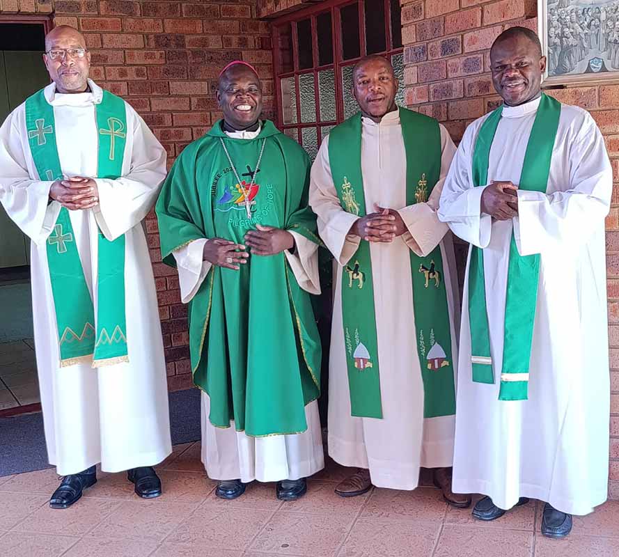 IMBISA Opening Mass at Justice and Peace workshop help at Padre Pio Retreat Centre in Pretoria