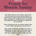 Pope Leo's Prayer for Mission Sunday