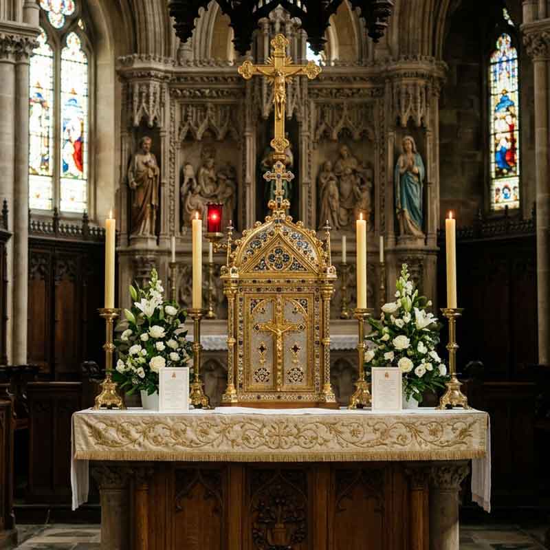 Tabernacle in a Catholic Church
