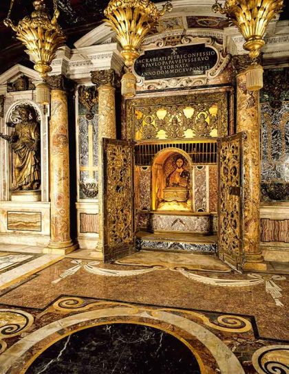 Tomb of St Peter at the Vatican