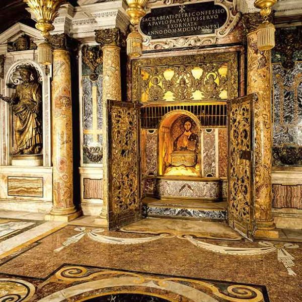 Tomb of St Peter at the Vatican