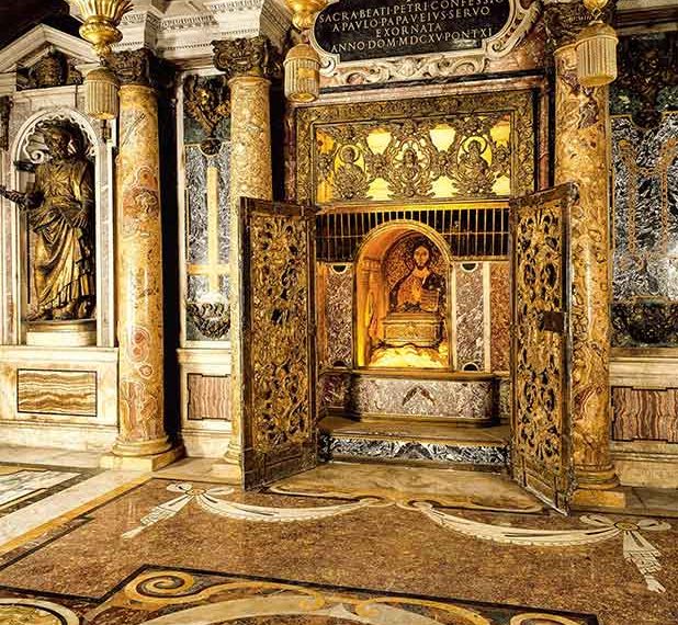 Tomb of St Peter at the Vatican
